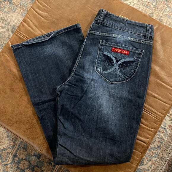 Vintage Sasson Oh La La Bootcut Boogie Jeans | Sz. 16 - Picture 3 of 7